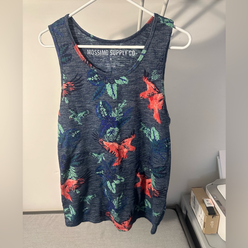 Floral Medium Tank Top.